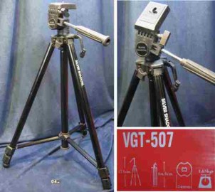 04 TRIPODE FOTOGRAFICO SILVER SHADOW VGT507
